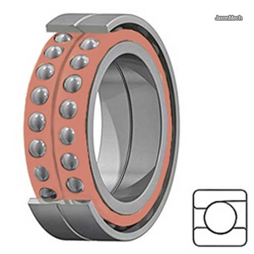 SKF 7214 CD/P4ADGA محمل كروي بزاوية تلامس