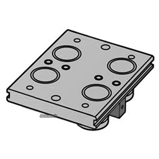 HEPCO CRFCC25351DRCHK عربة مركزية ثابتة