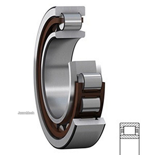 SKF NU 1014 ECP محمل بكرية أسطواني