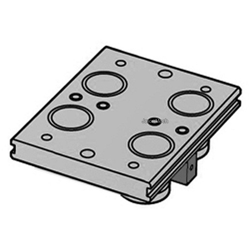 HEPCO CRFCC25159LBDR عربة مركز ثابت