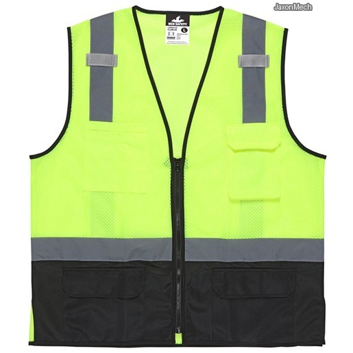 MCR SAFETY CL2MLSZL سترة أمان