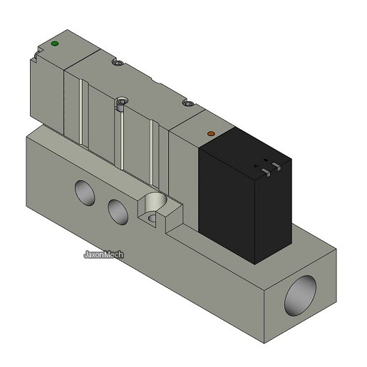 SMC VQ4300-3W-02T صمامات هيدروليكية وهوائية