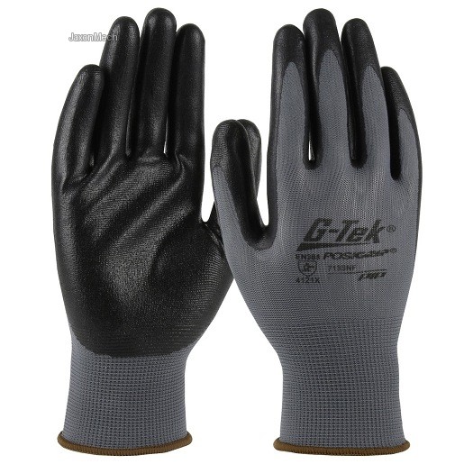 PROTECTIVE INDUSTRIAL PRODUCTS 713SNF/M قفازات بوسيجريب بلا خياطة