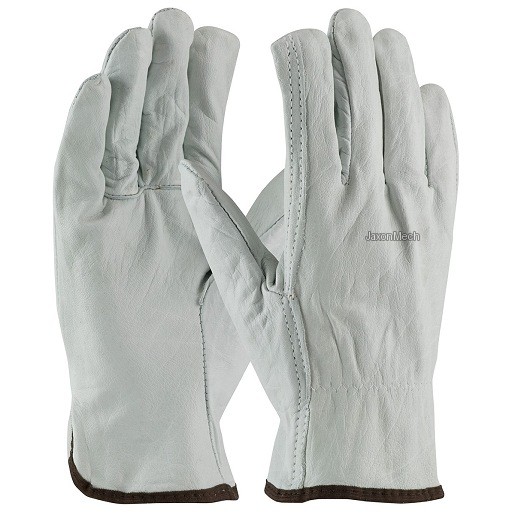 PROTECTIVE INDUSTRIAL PRODUCTS 68-105/L قفازات سائق من جلد البقر