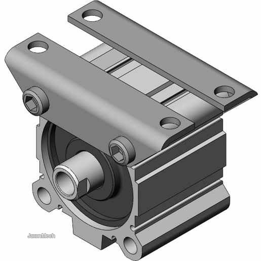 SMC CDQ2L80TN-25DZ أسطوانة مدمجة