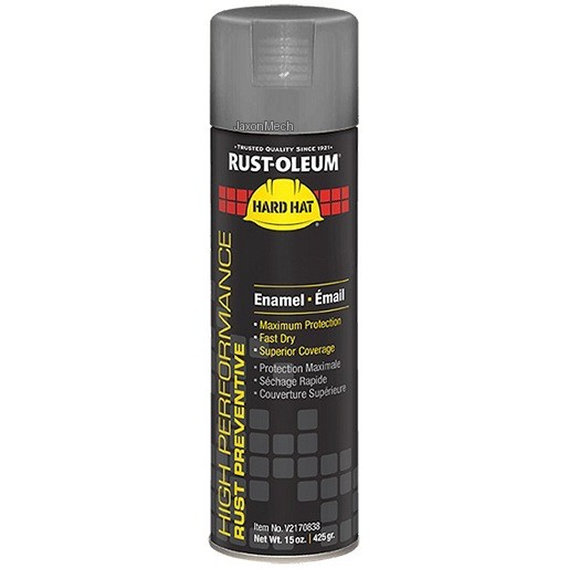 RUSTOLEUM V2187838 طلاء رذاذي رمادي غامق من HP