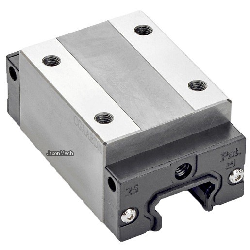 THOMSON INDUSTRIES 411H35F0 عربة كروية لسكك الحديد ذات الملف الشخصي