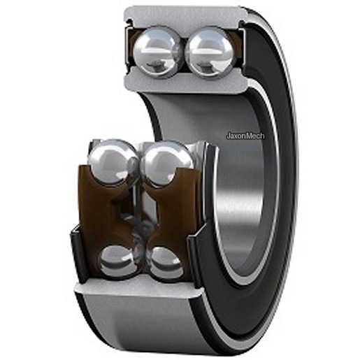 SKF 3201 A-2RS1TN9/MT33 محمل كروي ذو تماس زاوي