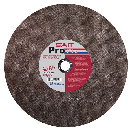UNITED ABRASIVES INC 24140 عجلة قطع كاشطة