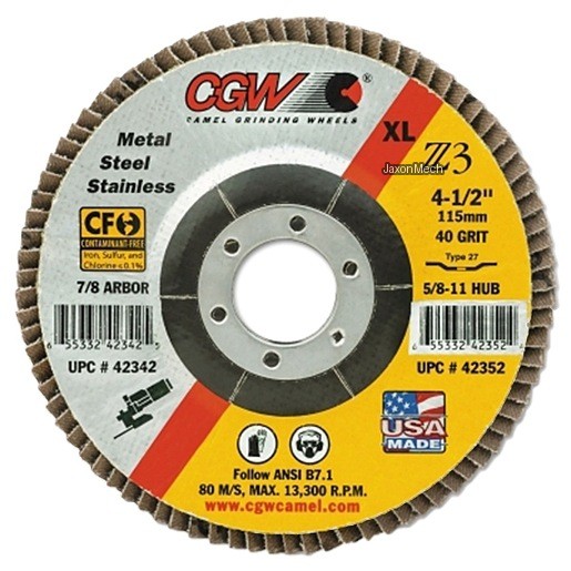 CGW ABRASIVES 42344 قرص كاشط