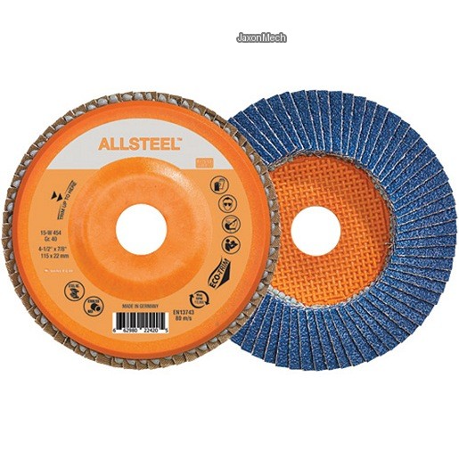 WALTER SURFACE TECHNOLOGIES 15W454 قرص مسنن كاشط