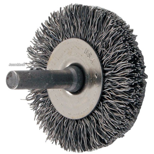 UNITED ABRASIVES INC 02713 فرشاة عجلة سلكية ملتوية