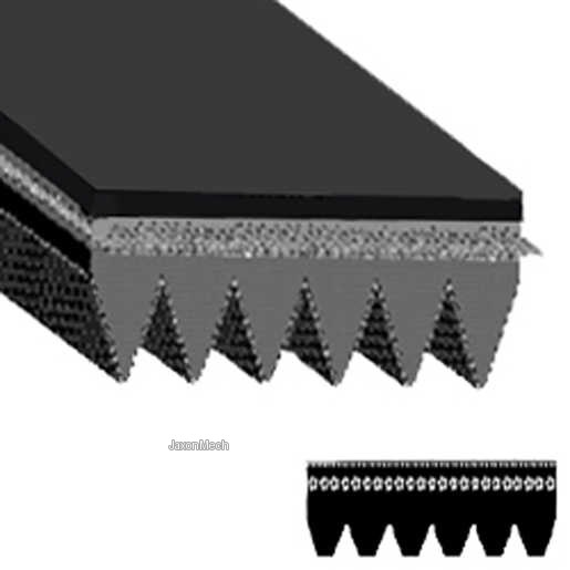 AMMEGA 210J6 multi-rib V belt