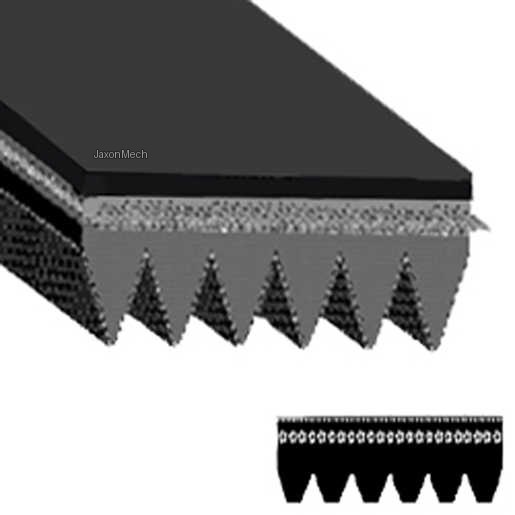 BANDO BELTING 290J6 poly-V belt
